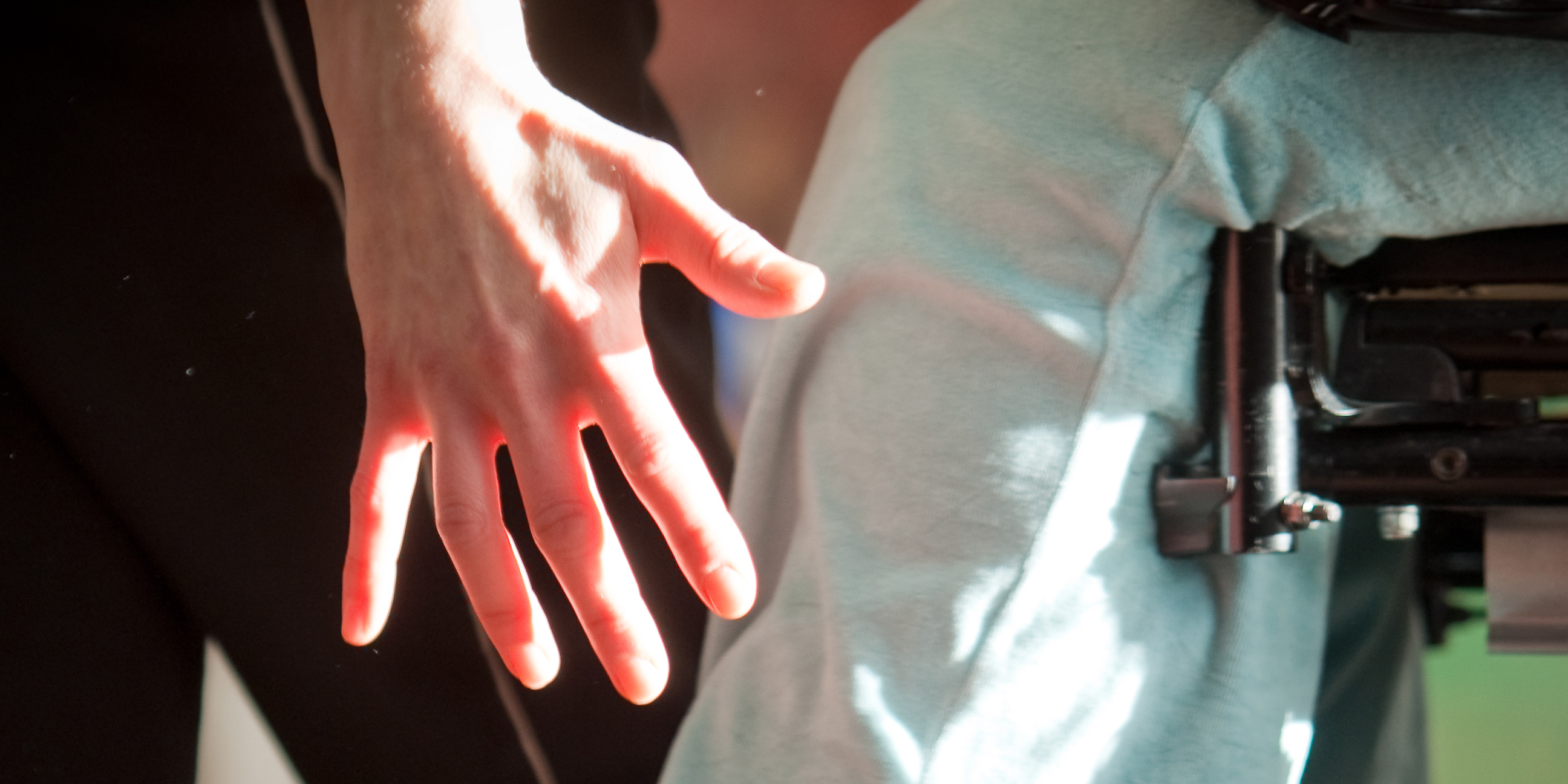 Image from dance workshop for children with dancers from Spinn. Photo: Johannes Sundlo