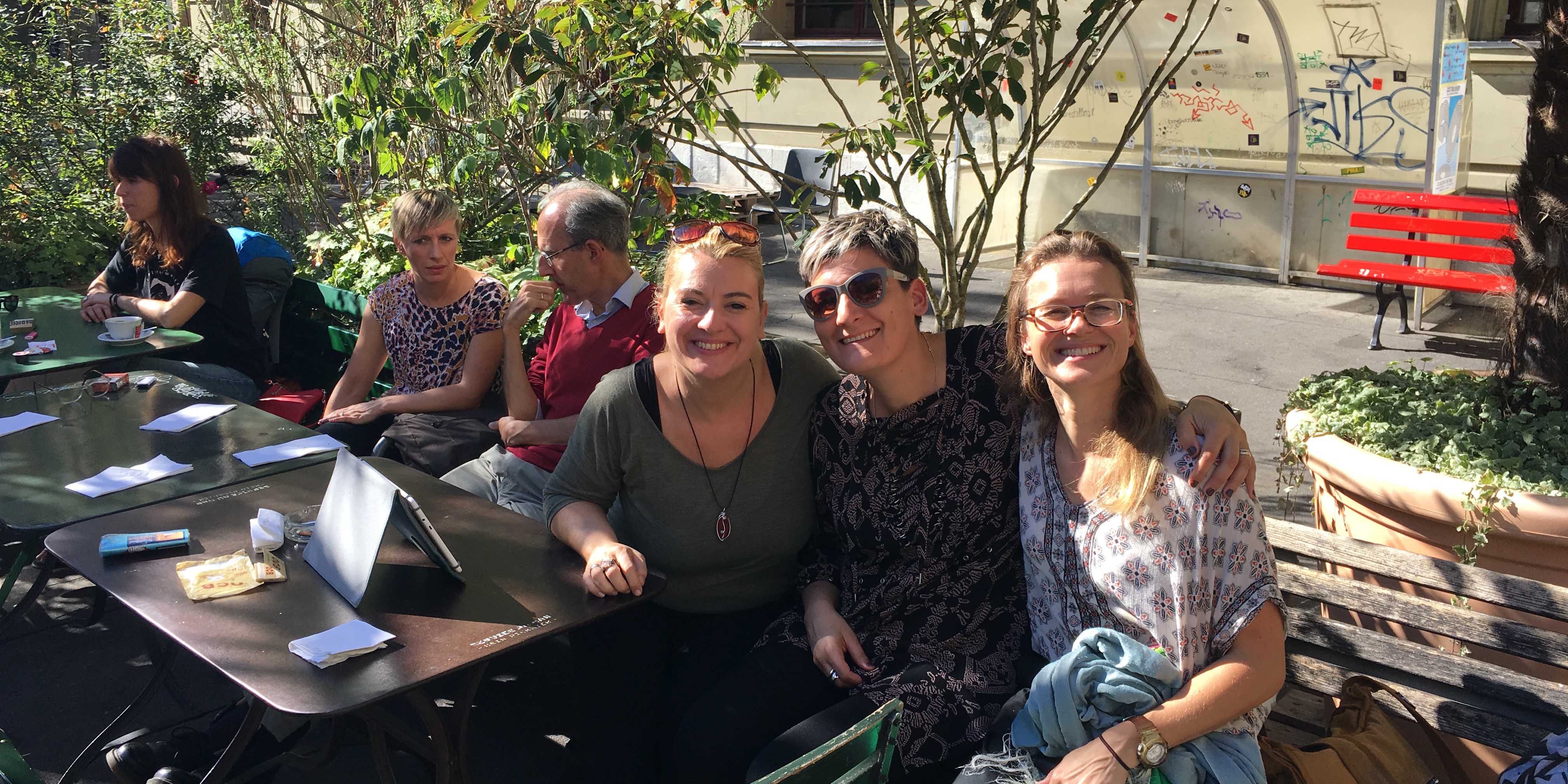 Image from meeting in Bern in October 2018 with the project partners for the project Spark. Photo: Veera Suvalo Grimberg